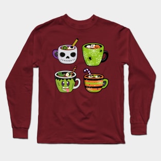 All about cup scary and funny with trawl Long Sleeve T-Shirt